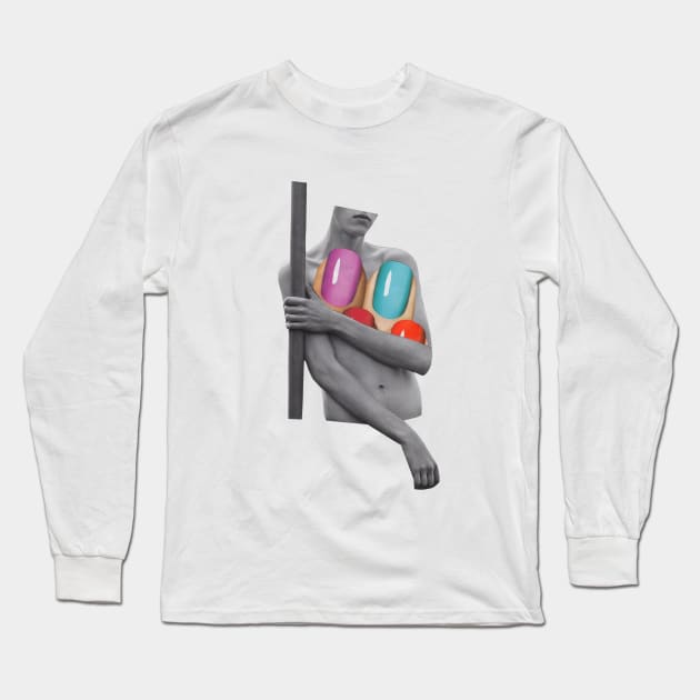 The Boy in Love Long Sleeve T-Shirt by Luca Mainini